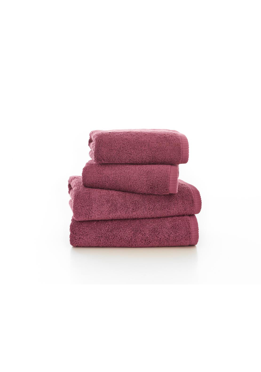 Sanremo Face Cloth Combed Cotton 700gsm - Pomegranate 2 Shaws Department Stores