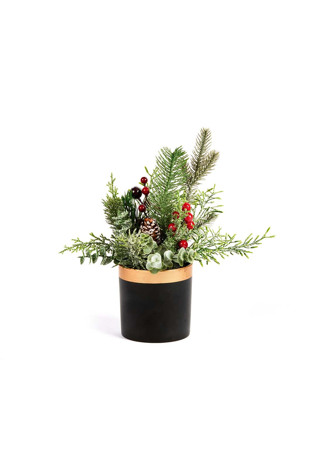 The Home Christmas Red Berry Festive Pot 1 Shaws Department Stores