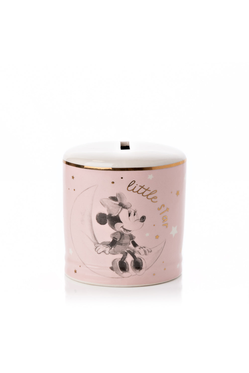 Disney Disney Minnie - Ceramic Money Box Pink 1 Shaws Department Stores