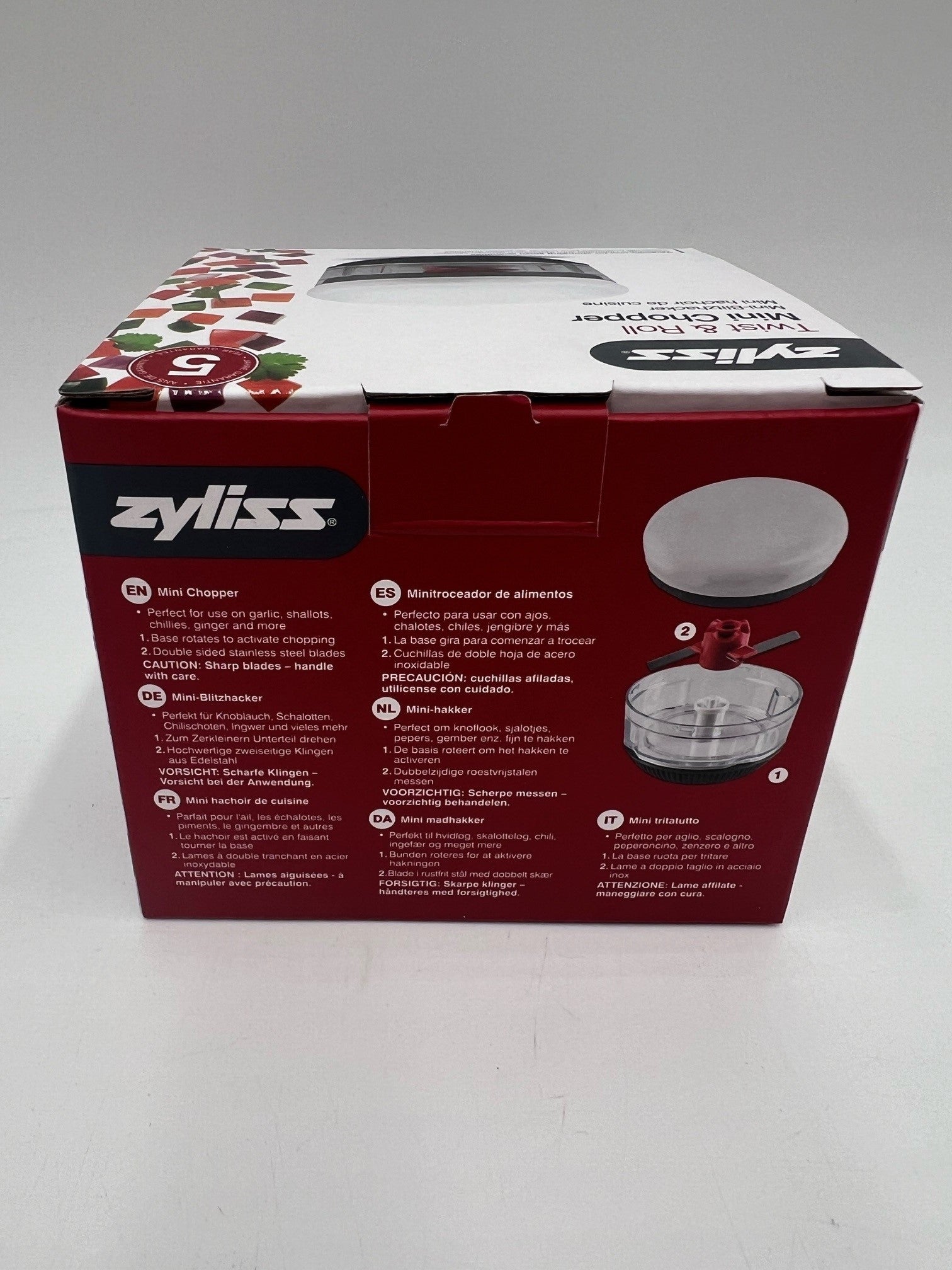 Zyliss Twist Roll Mini Chopper 3 Shaws Department Stores