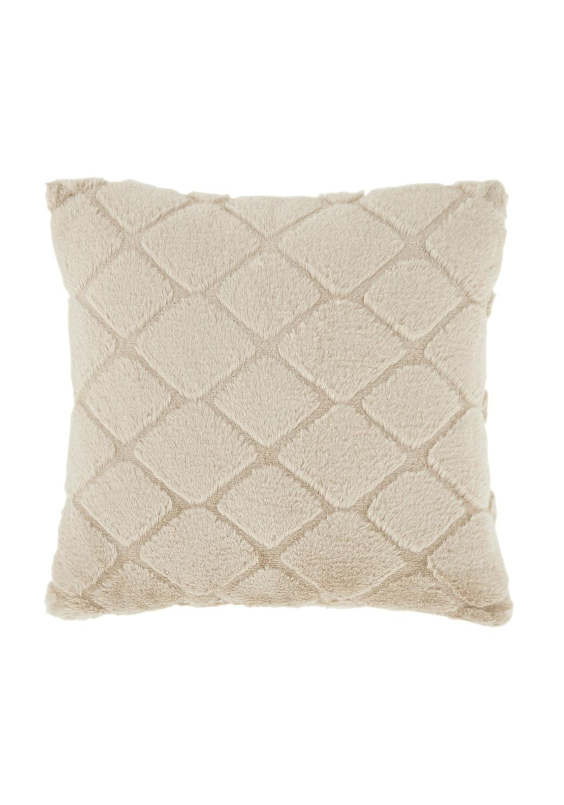 The Home Collection Soft and Cosy Carved Diamond Cushion 1 Shaws Department Stores