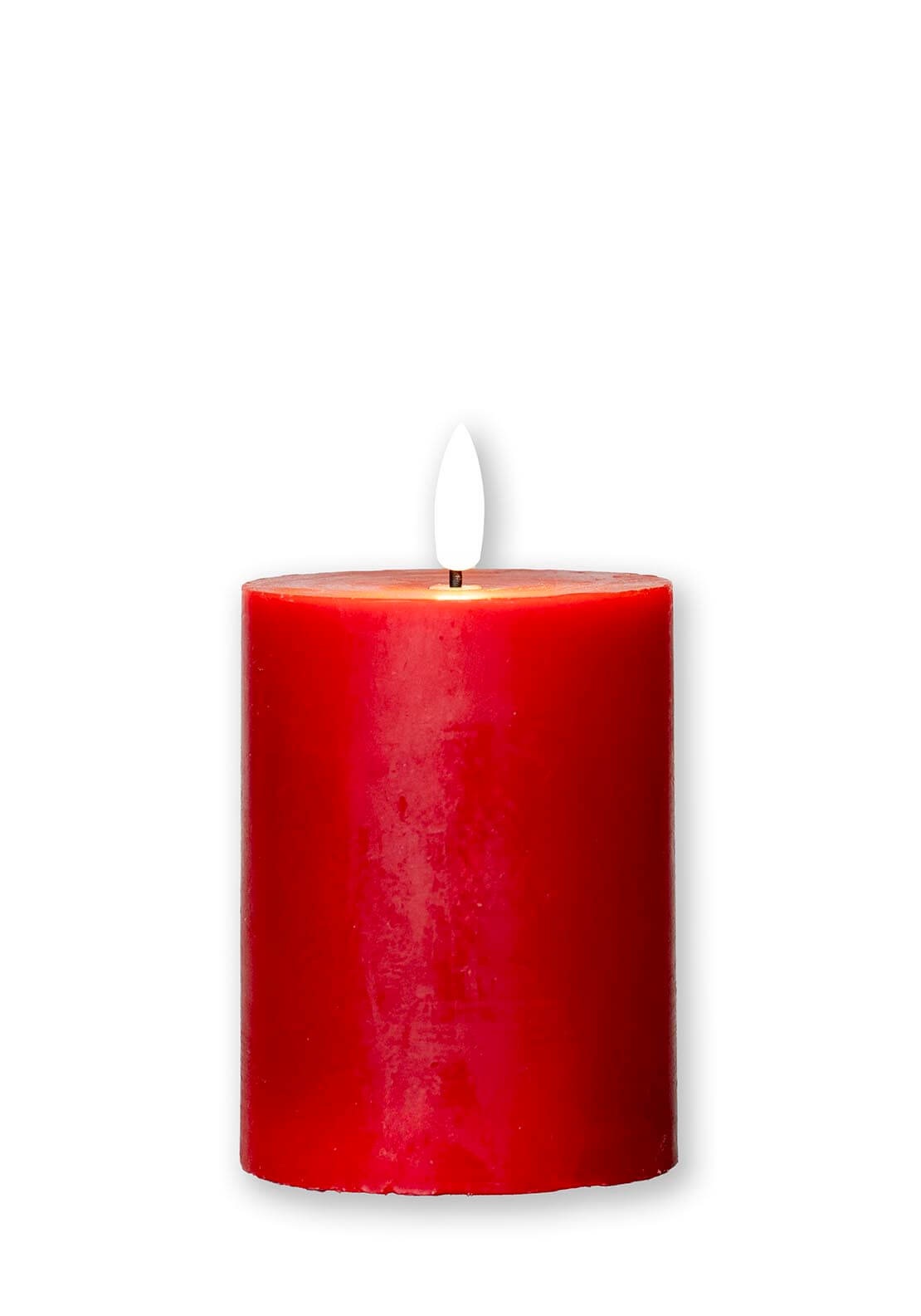 The Home Collection 3D-Flame LED Candle 13cm With 6 Hour Timer - Red 2 Shaws Department Stores