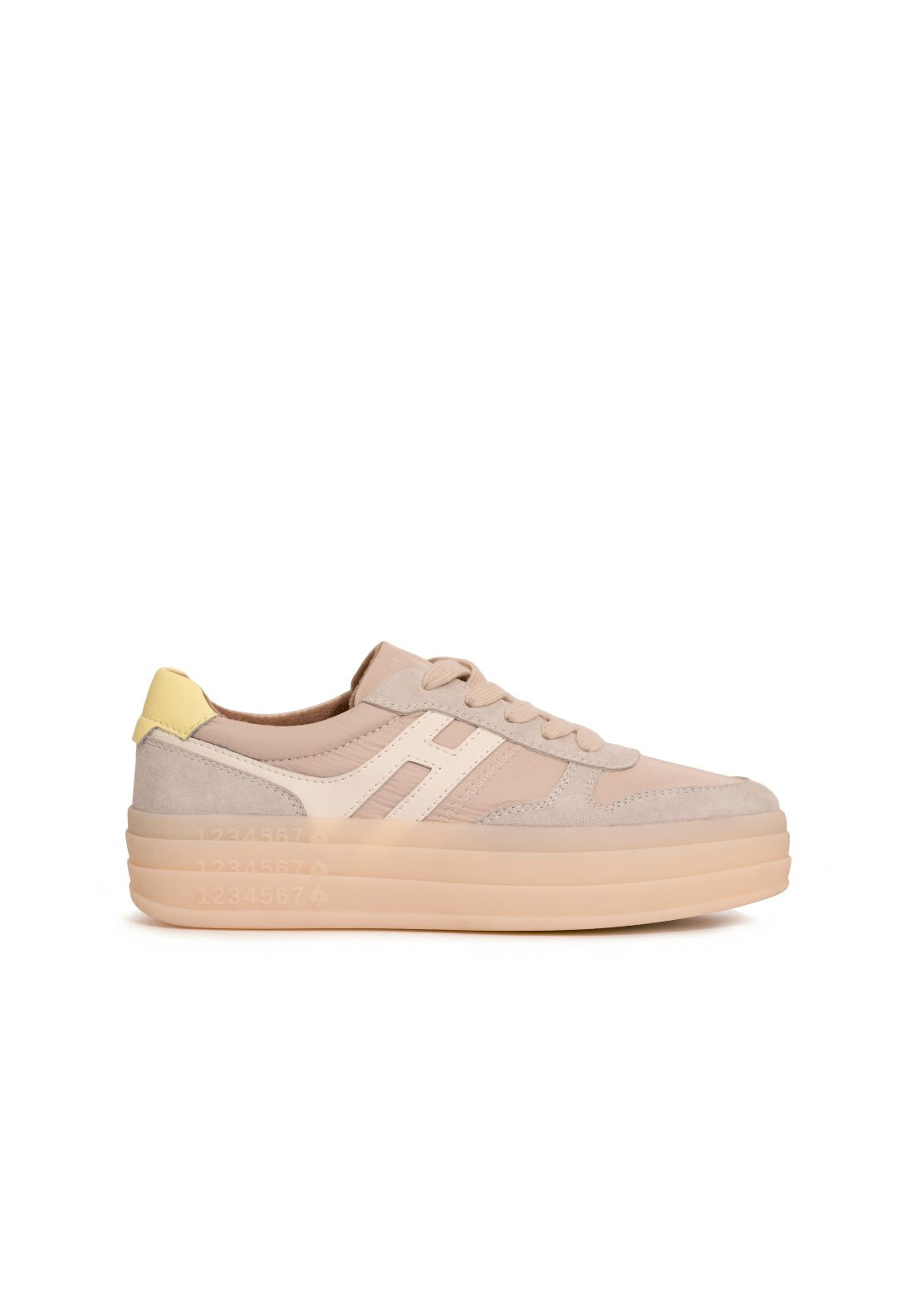 Drilleys Triple Sole Chunky Trainer - Whipped 1 Shaws Department Stores