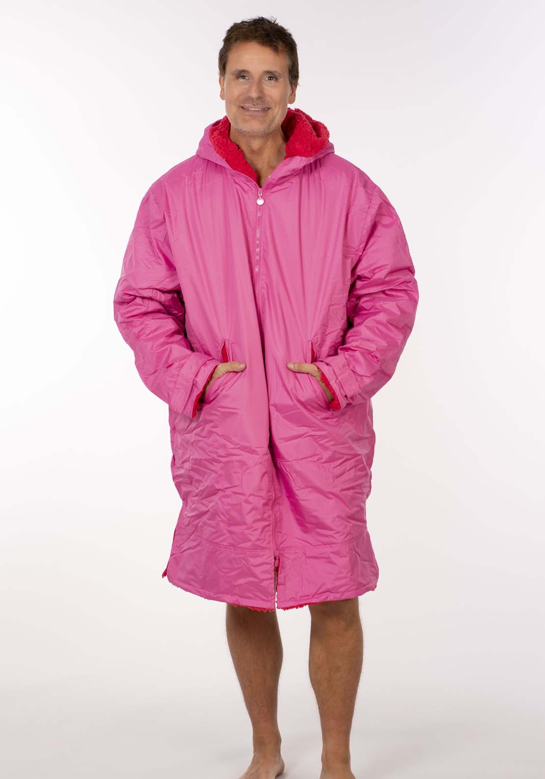 The Home Dry Changing Robe - Pink / Red 2 Shaws Department Stores