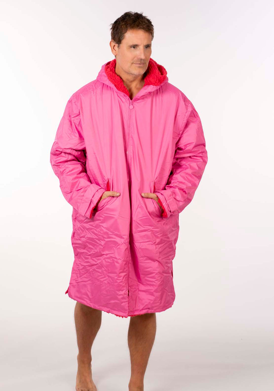 Dry Changing Robe Pink Red – Shaws