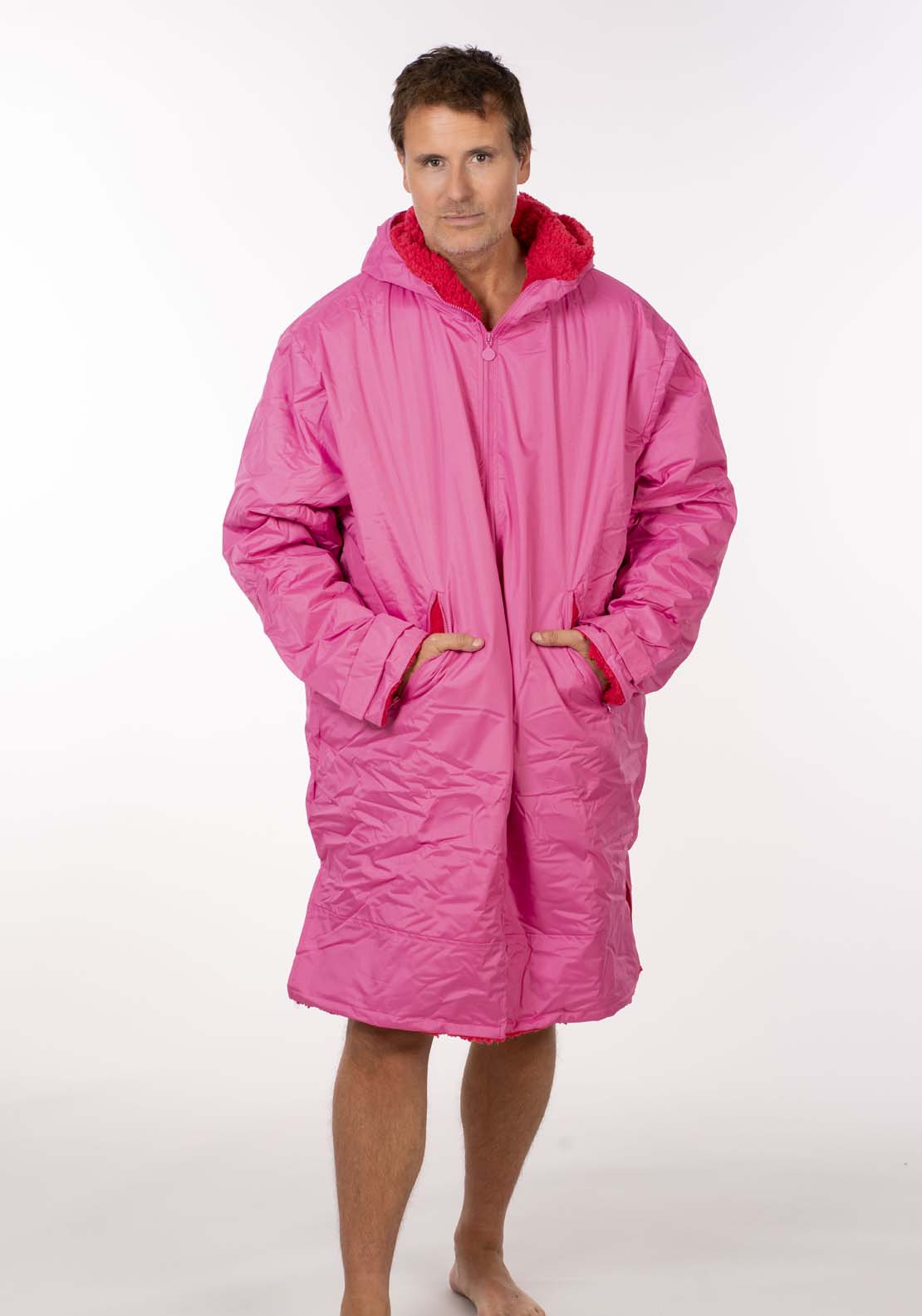 The Home Dry Changing Robe - Pink / Red 5 Shaws Department Stores