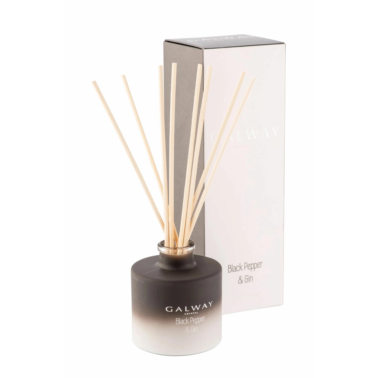 Galway Crystal Black Pepper &amp; Gin Diffuser - Gin &amp; Black Pepper 1 Shaws Department Stores