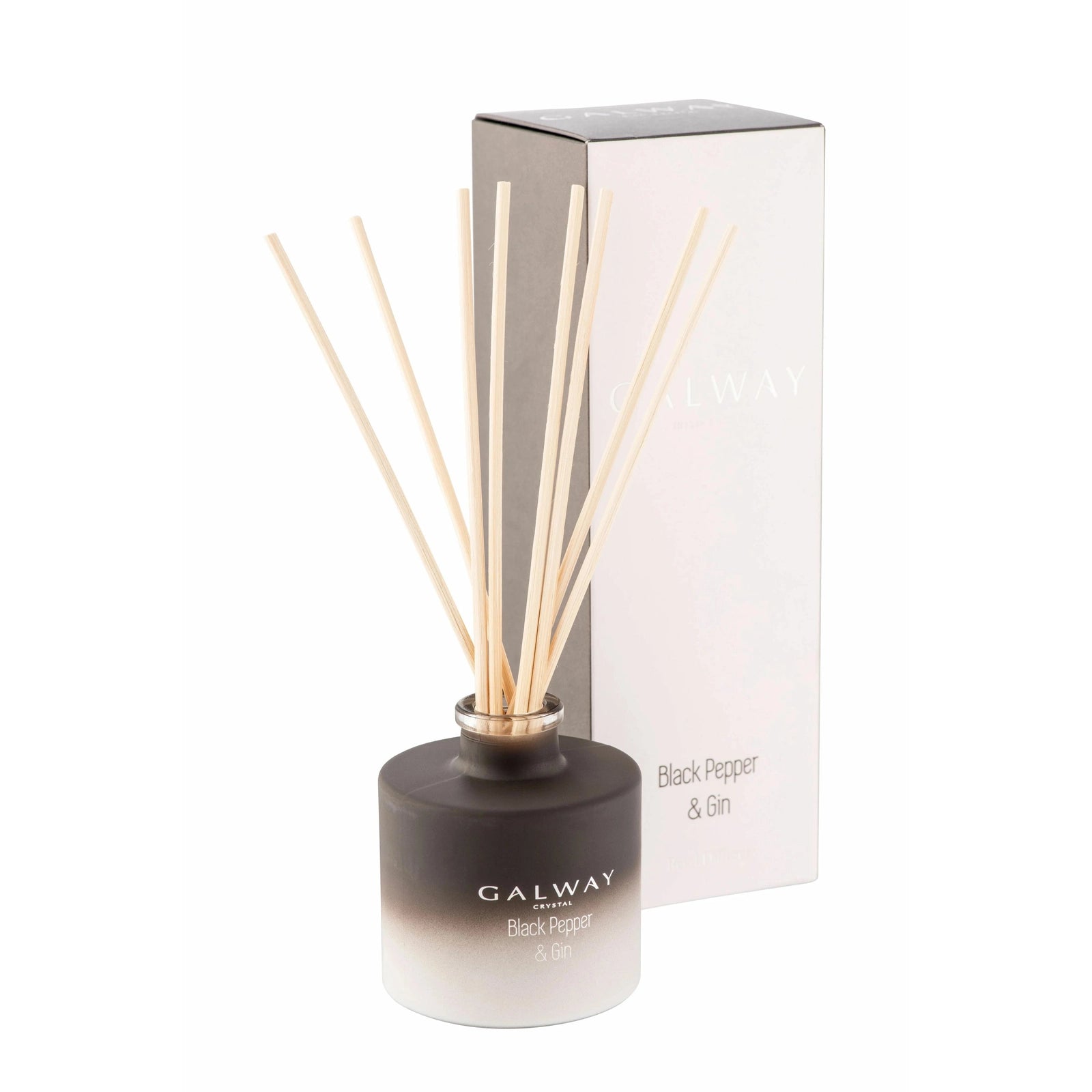 Galway Crystal Black Pepper &amp; Gin Diffuser - Gin &amp; Black Pepper 1 Shaws Department Stores