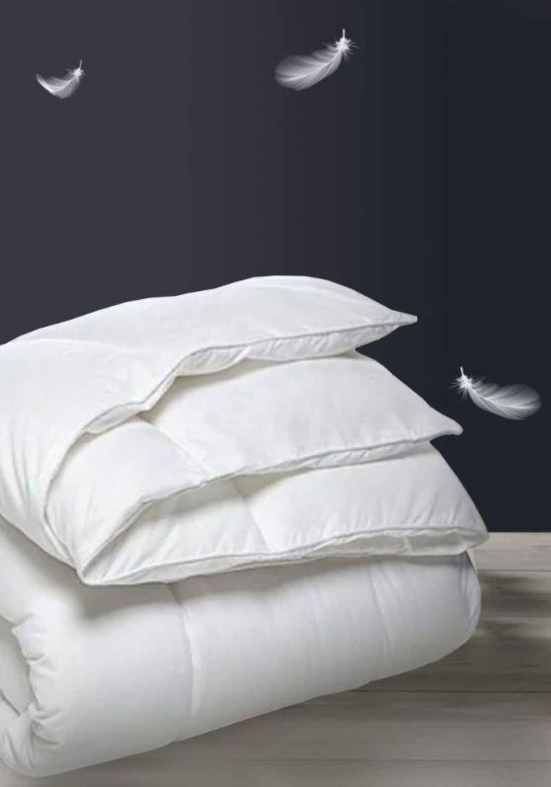 The Home Luxury Collection 6.5 Tog White Duck Feather &amp; Down Duvet 2 Shaws Department Stores
