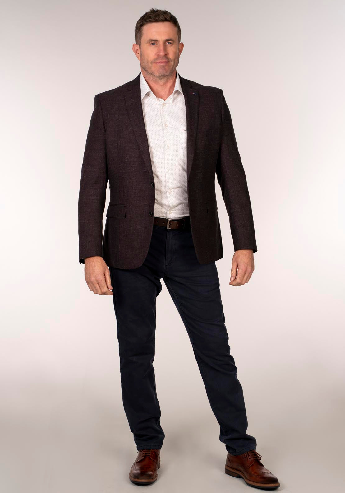 Daniel Grahame Damon Sport Jacket - Red 5 Shaws Department Stores