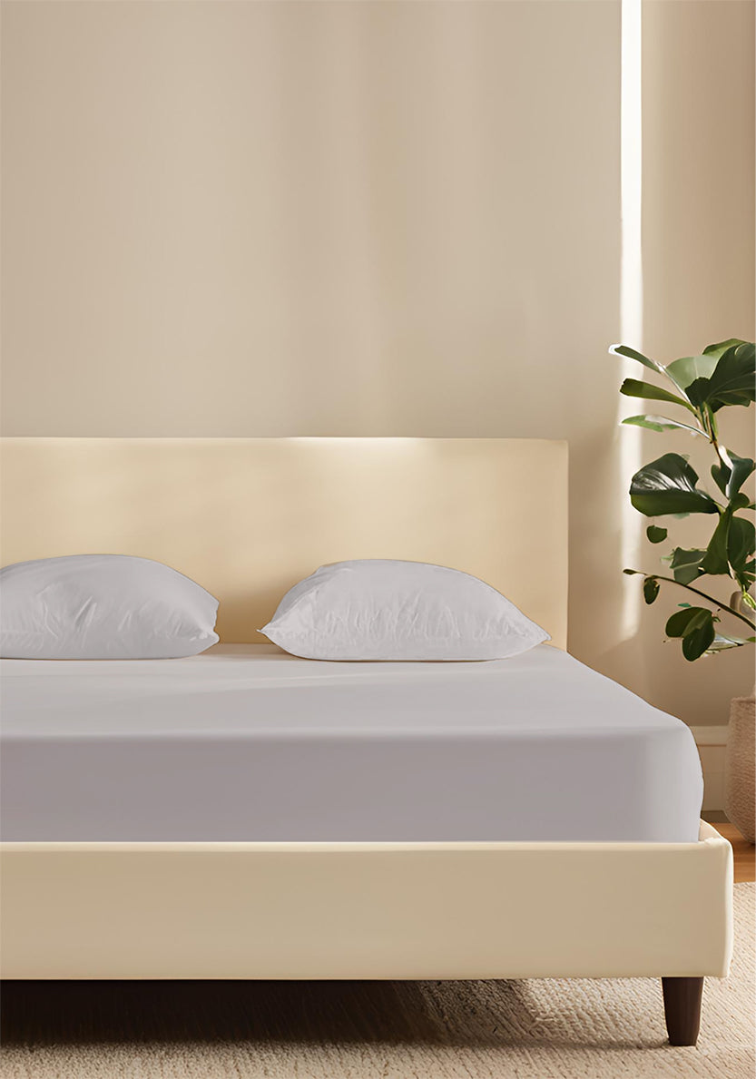 The Home Collection 300Thread Count Polycotton Deep Fitted Sheet 1 Shaws Department Stores