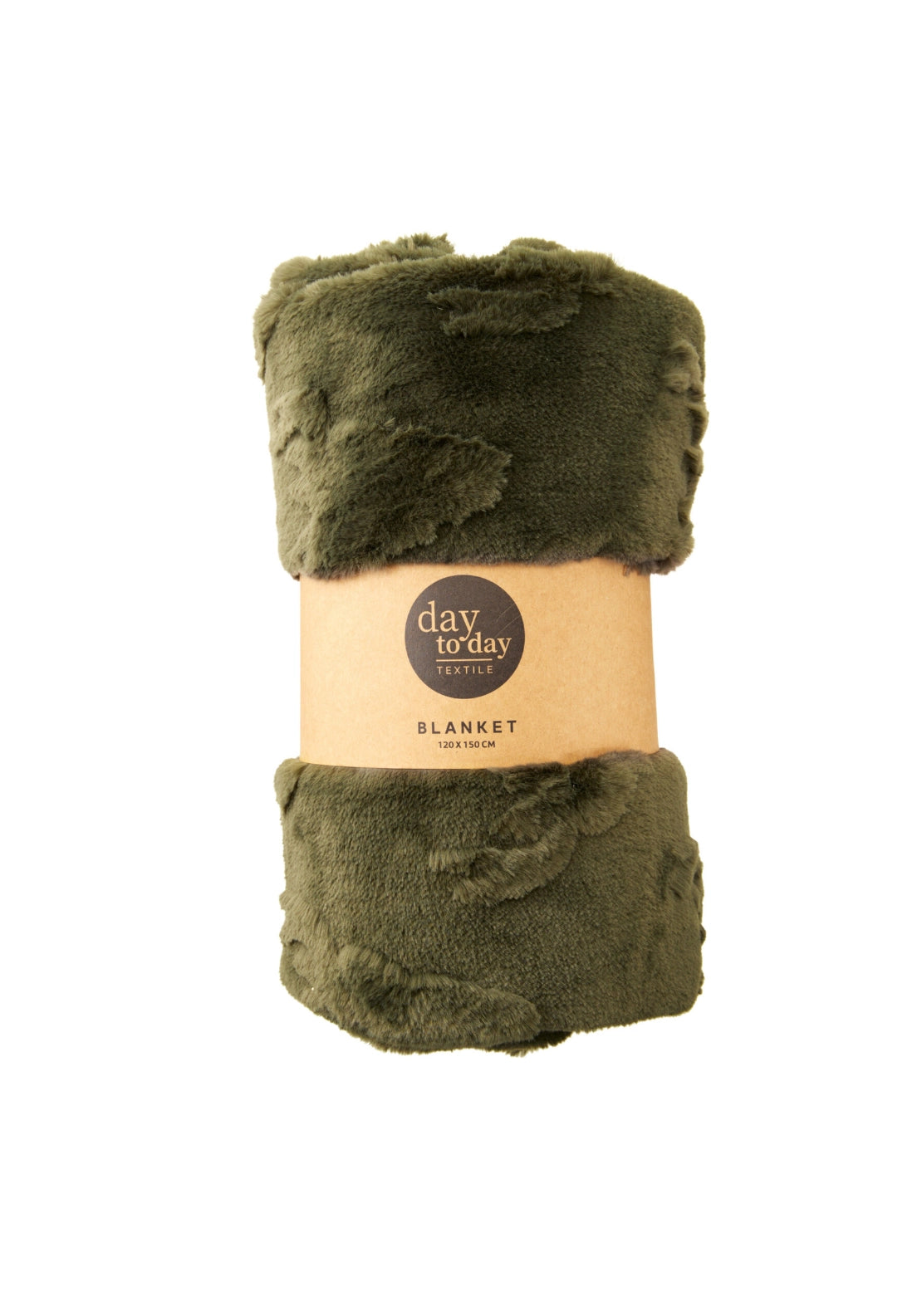 The Home Christmas Christmas Deer Blanket - Green 1 Shaws Department Stores