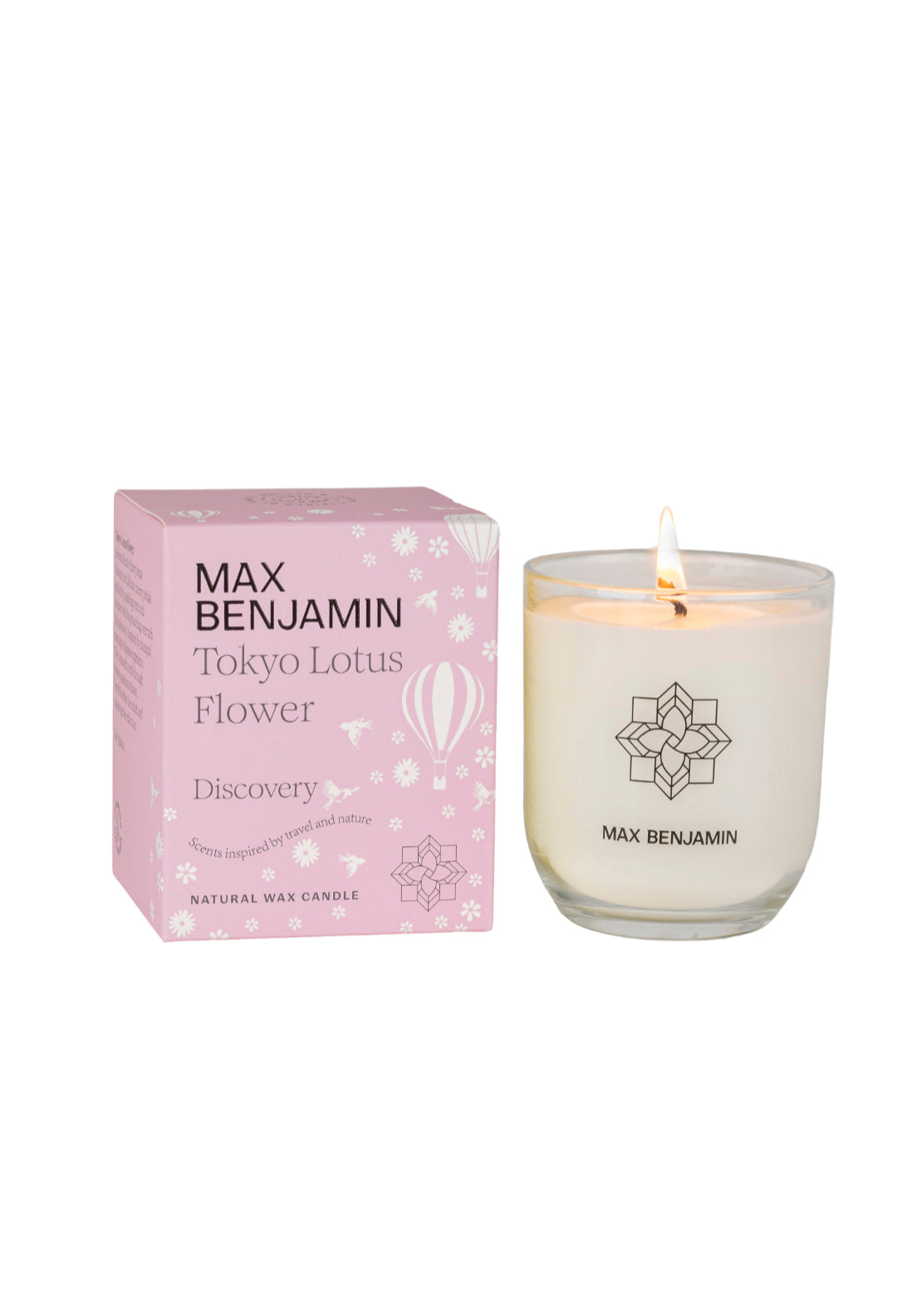 Max Benjamin Discovery Collection Candle - Tokyo Lotus Flower 1 Shaws Department Stores