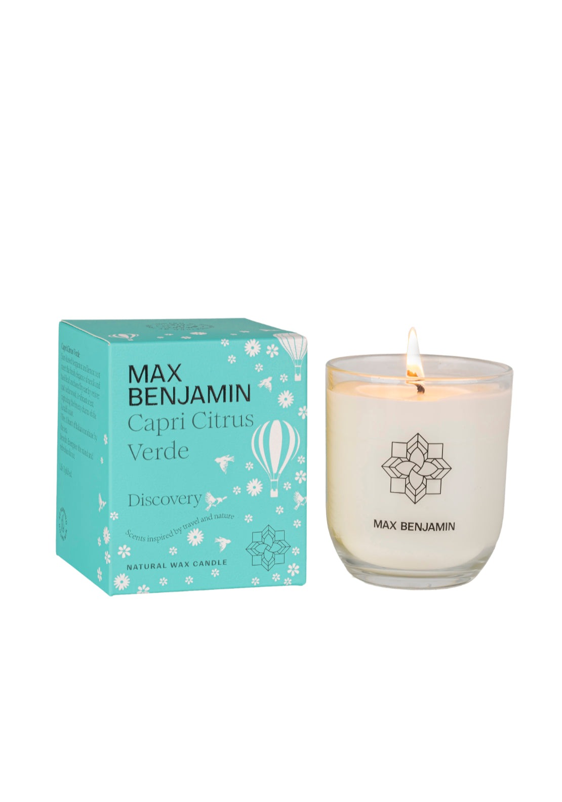 Max Benjamin Discovery Collection Candle - Capri Citrus Verde 1 Shaws Department Stores