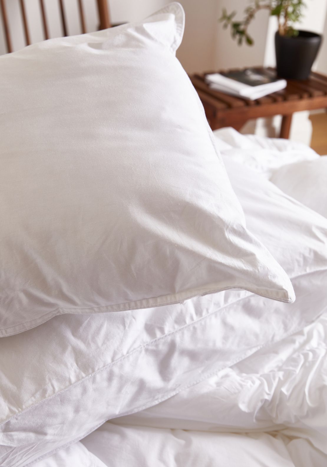 Foxford Duck Down Surround Pillow - White 2 Shaws Department Stores
