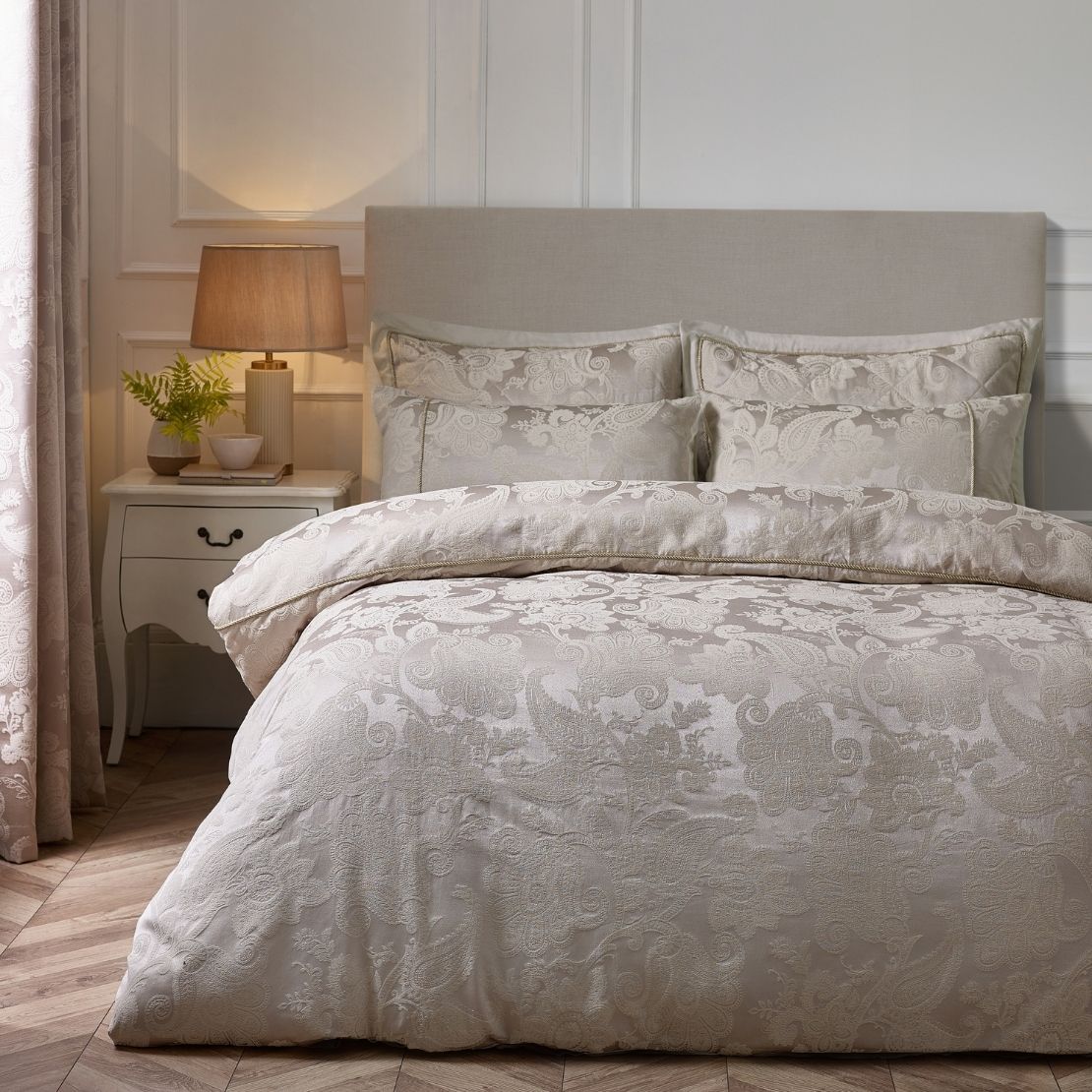 The Home Luxury Collection Jacquard Quilt Set 2 Shaws Department Stores