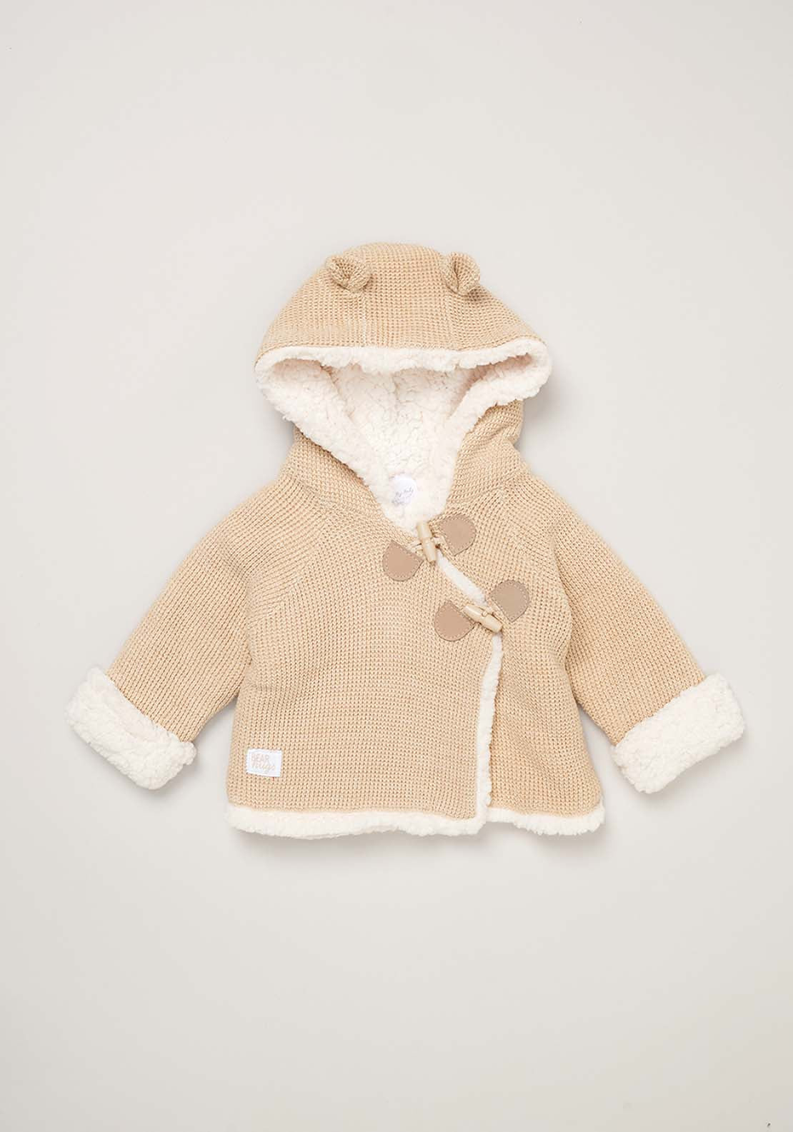 2 Piece Cardigan Set - Beige