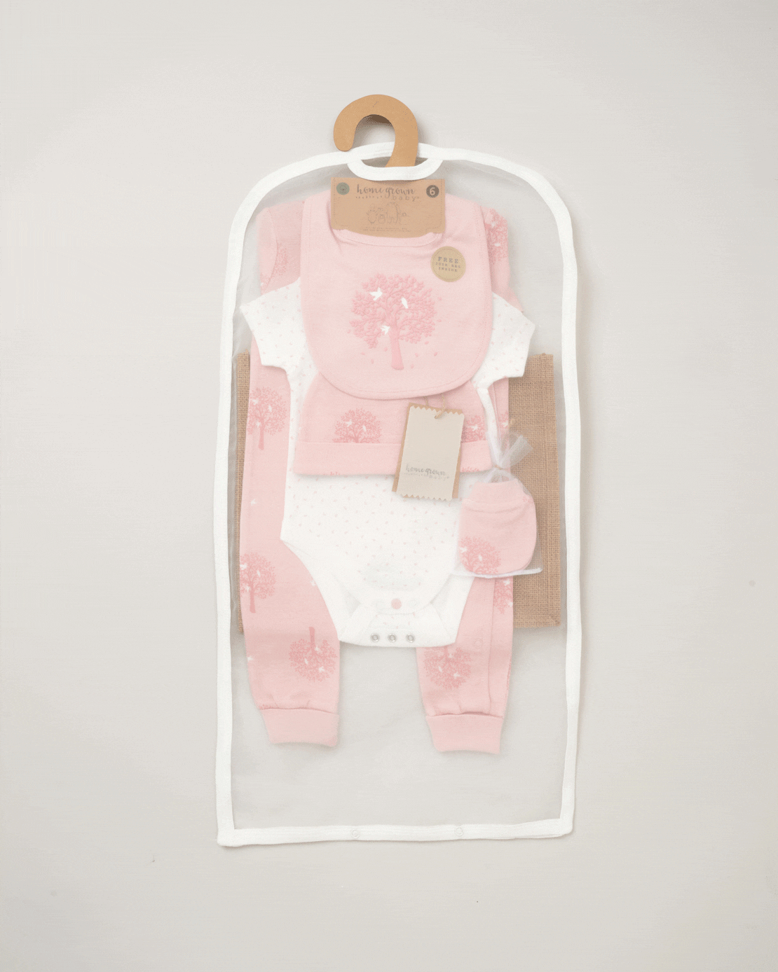 Jainco Baby 5 Piece Gift Set - Pink 7 Shaws Department Stores