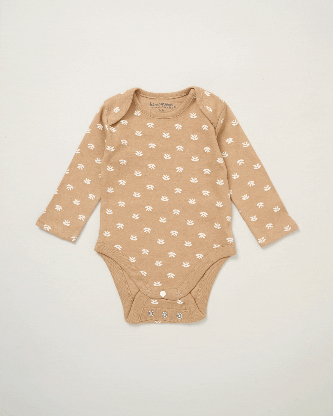 Jainco Baby Long Sleeve Vests Pack Of 3 - Beige 2 Shaws Department Stores