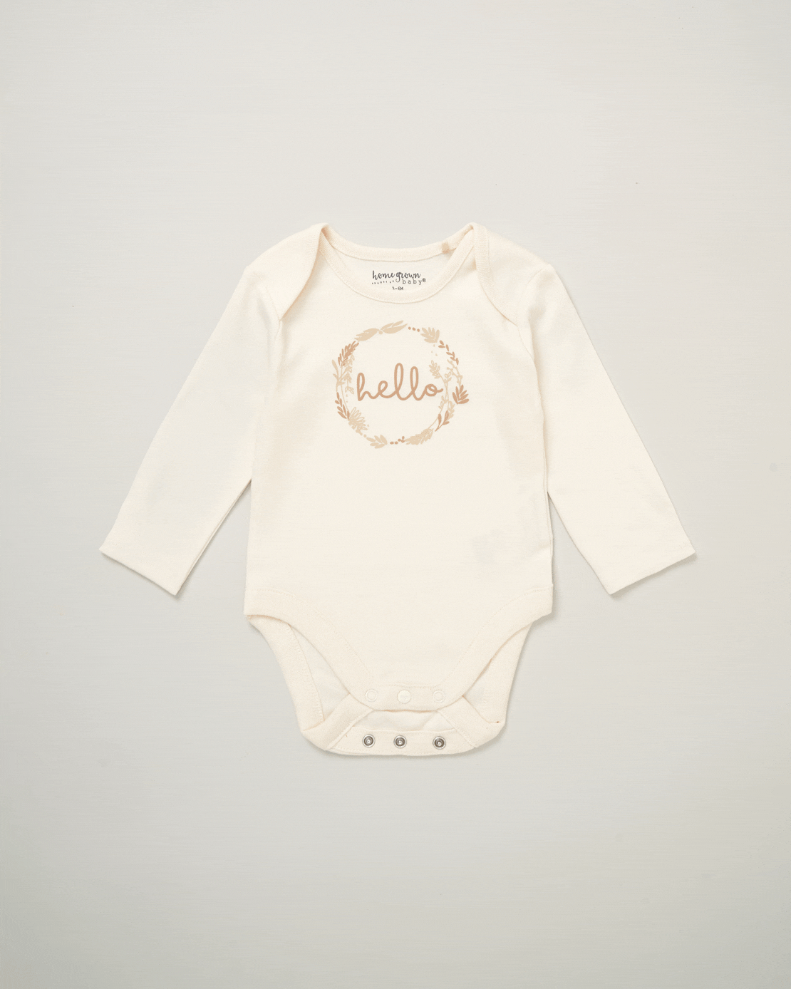 Jainco Baby Long Sleeve Vests Pack Of 3 - Beige 3 Shaws Department Stores