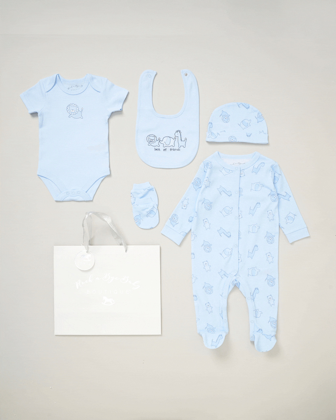 Jainco Baby 5 Piece Gift Set - Blue 1 Shaws Department Stores