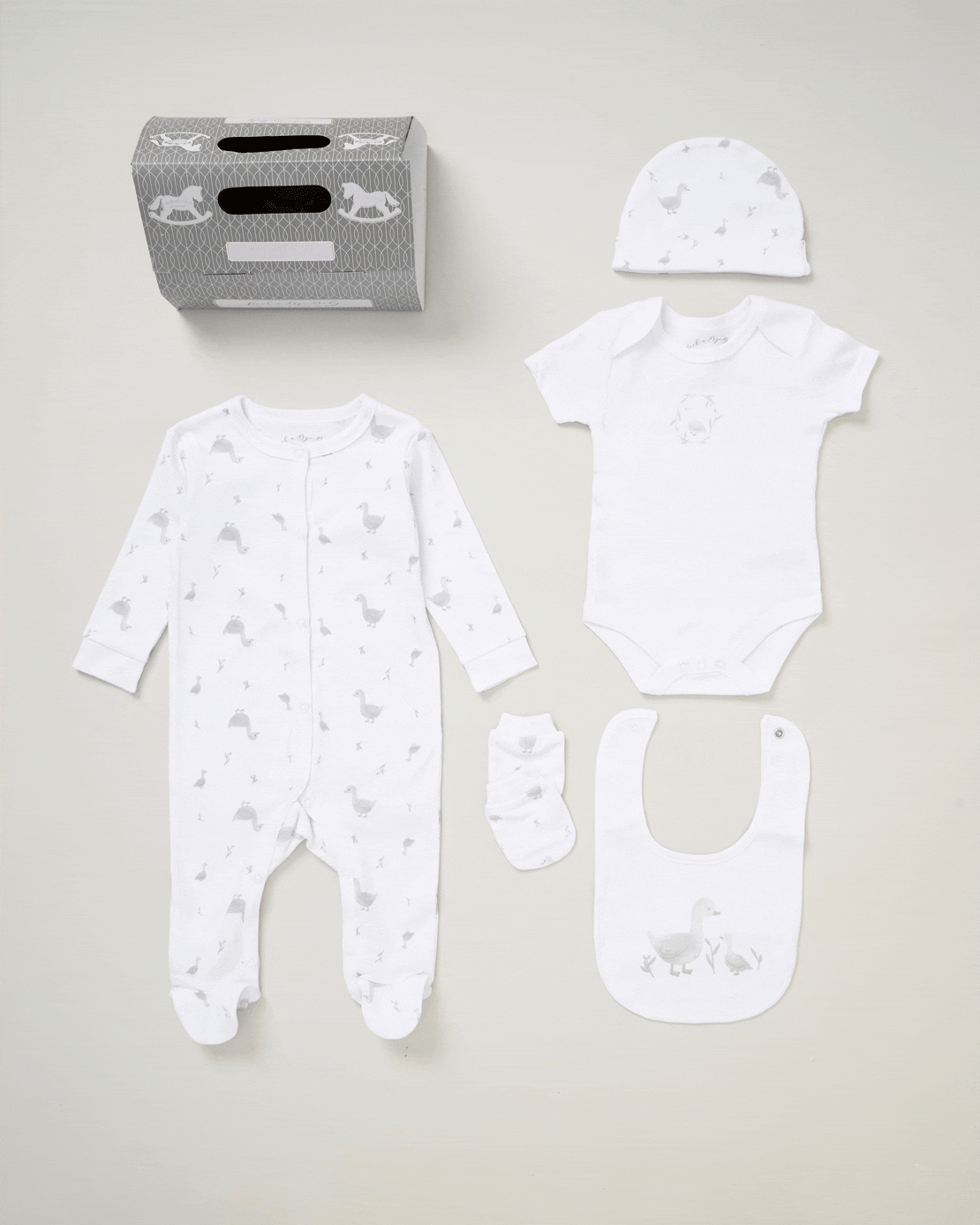 Jainco Baby 5 Piece Gift Set - White 1 Shaws Department Stores