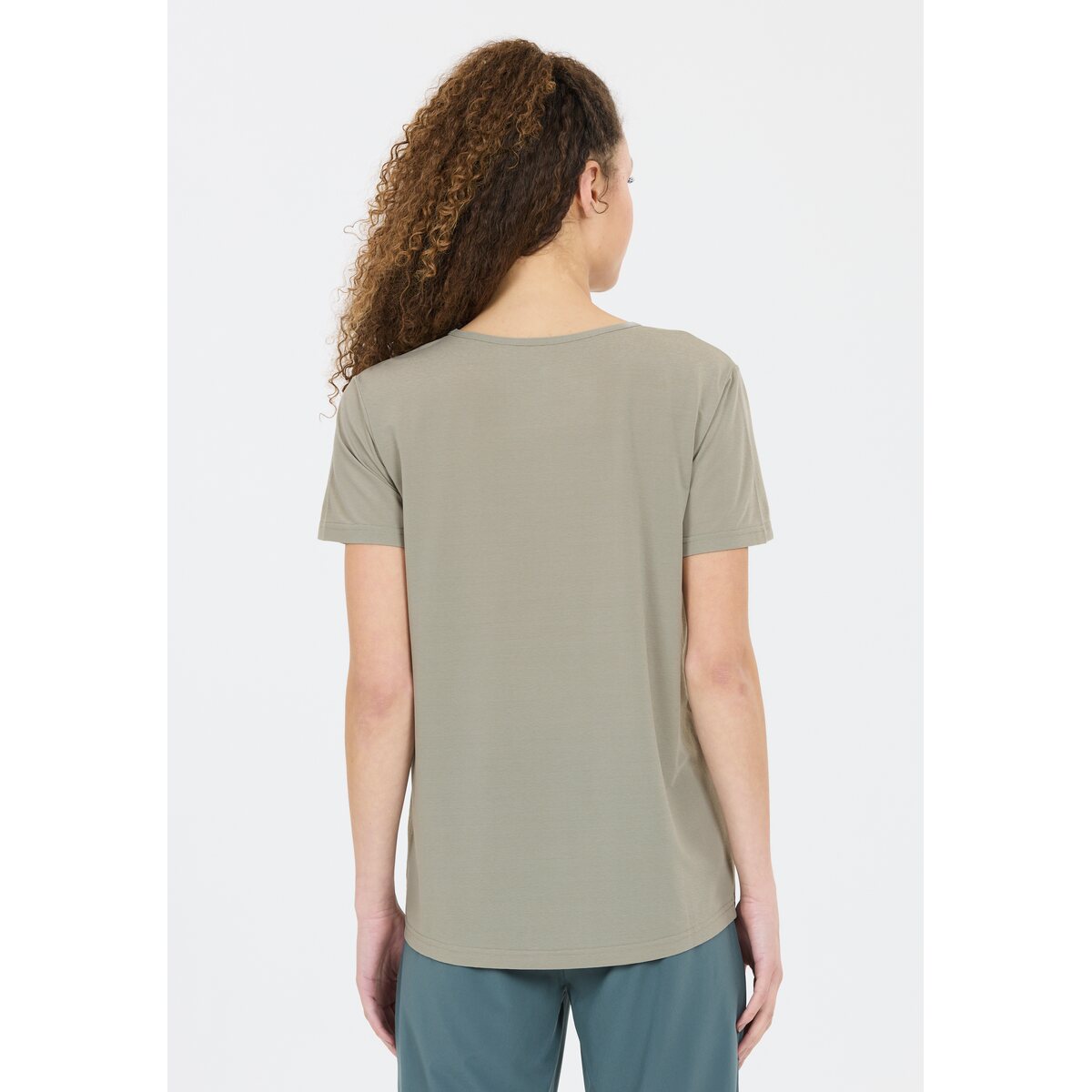 Athlecia Lizzy With Slub Short Sleeve Tee - Fudge 2 Shaws Department Stores