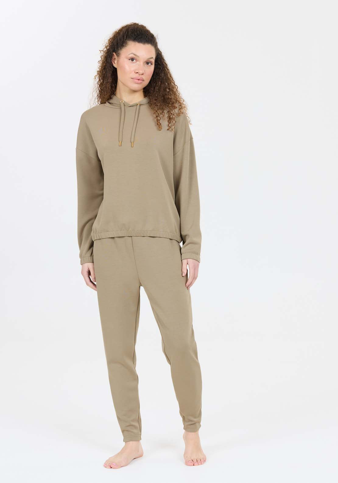 Athlecia Namier Hoodie - Roasted Cashew 5 Shaws Department Stores