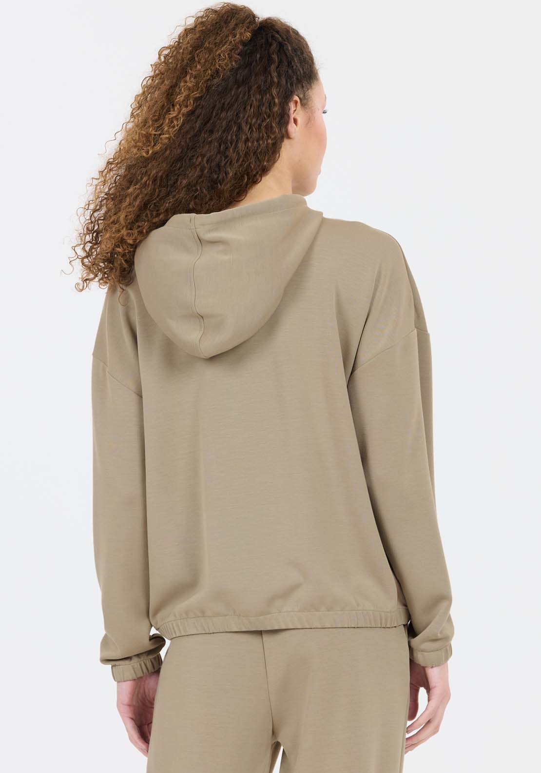 Athlecia Namier Hoodie - Roasted Cashew 2 Shaws Department Stores