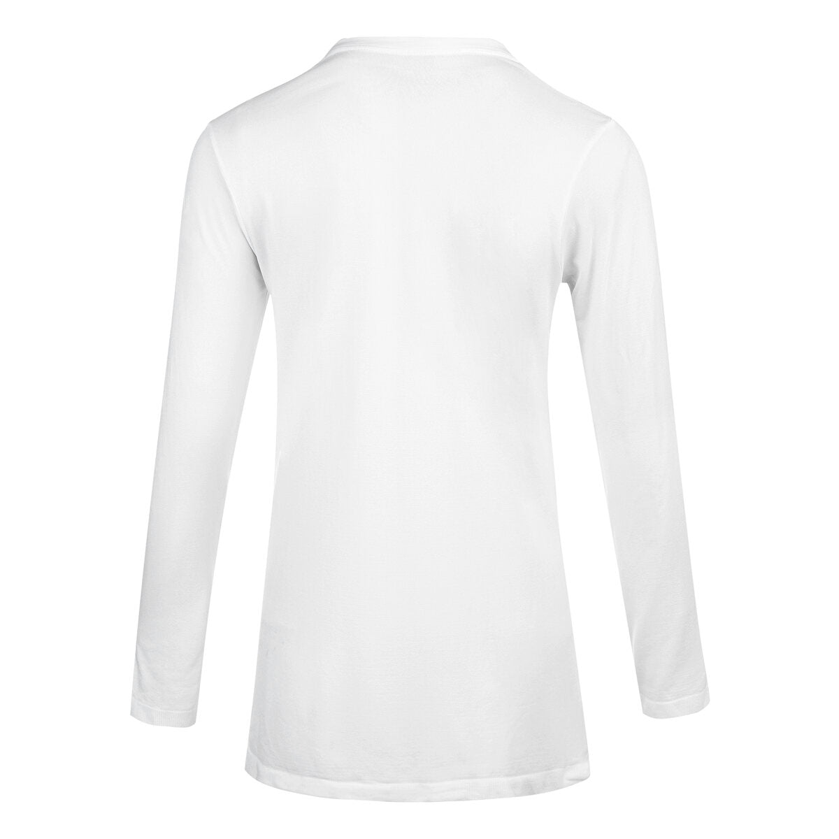 Athlecia Julee Womenswear Loose Fit Long Sleeve Seamless Tee - White 6 Shaws Department Stores