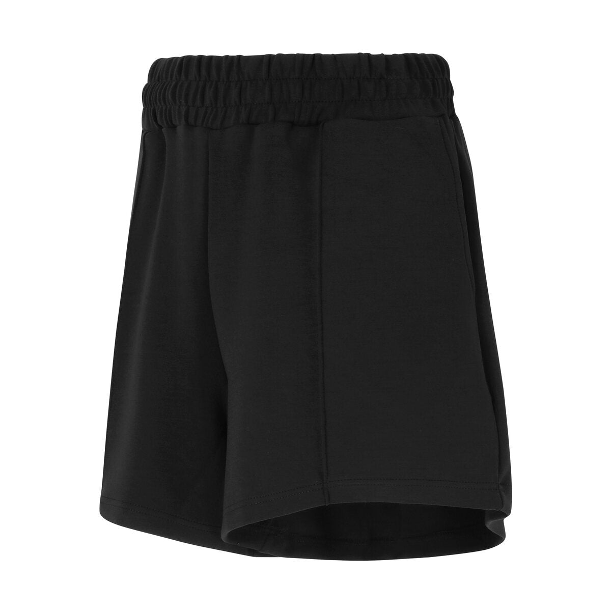 Athlecia Jacey Womenswear High Waisted Lounge Shorts - Black 6 Shaws Department Stores