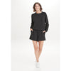 Jacey Womenswear High Waisted Lounge Shorts - Black