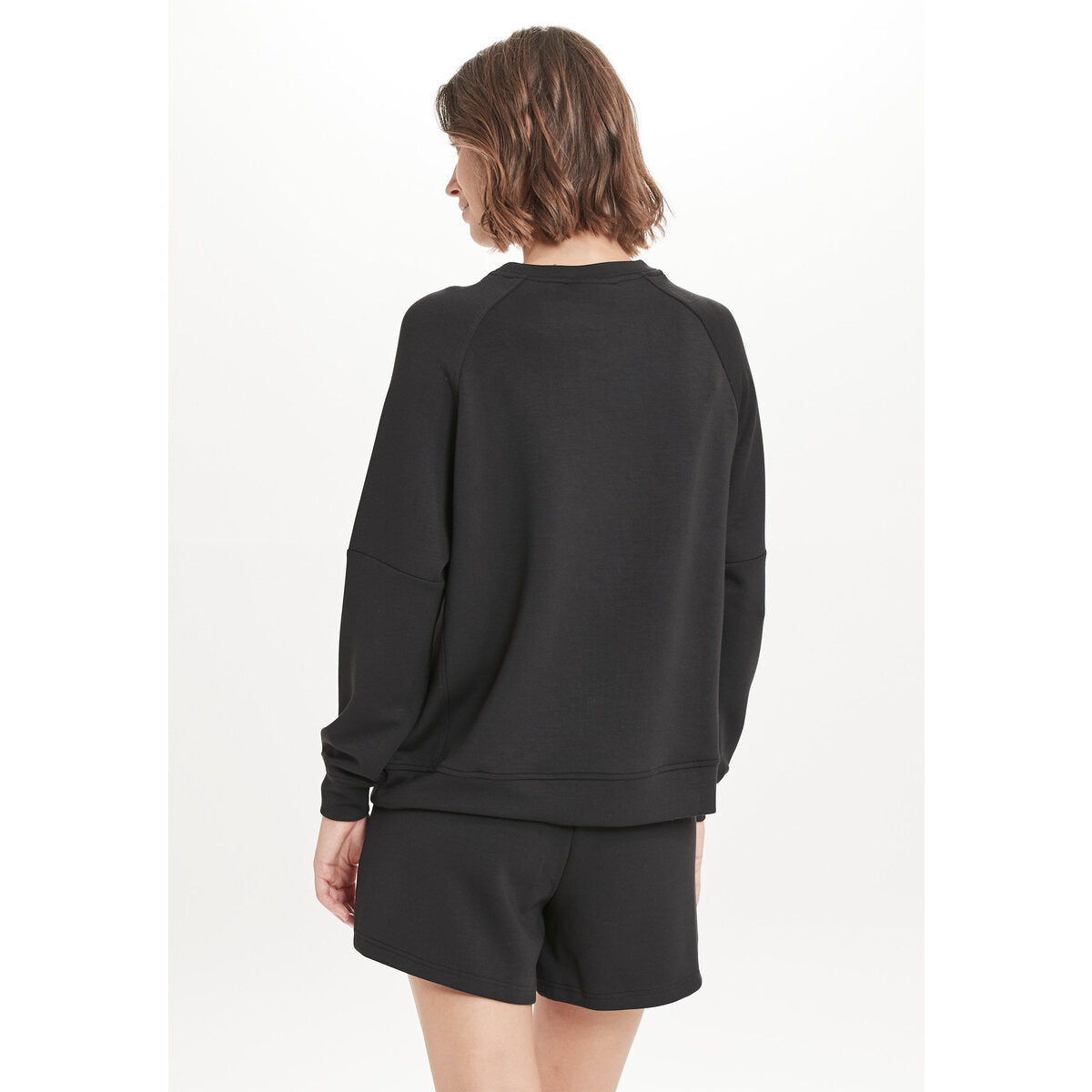 Athlecia Jacey Womenswear Crew Neck - Black 2 Shaws Department Stores