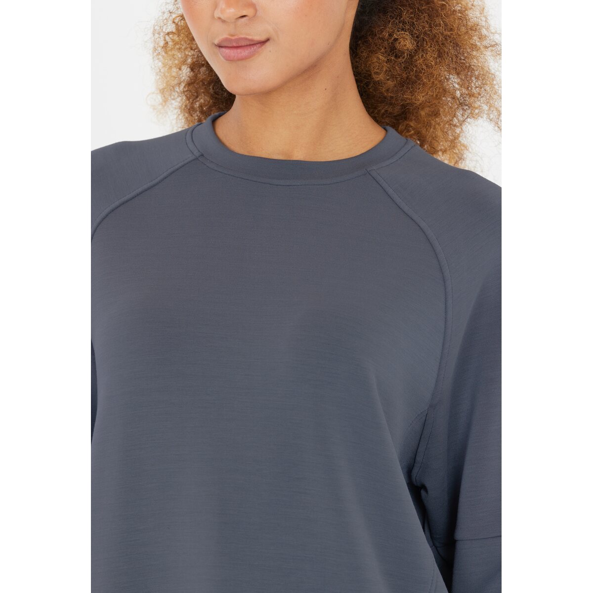 Athlecia Jacey Sweatshirt With Crew Neck - Ombre Blue 3 Shaws Department Stores