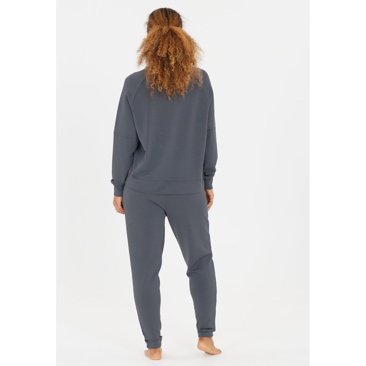 Athlecia Jacey Sweatshirt With Crew Neck - Ombre Blue 2 Shaws Department Stores