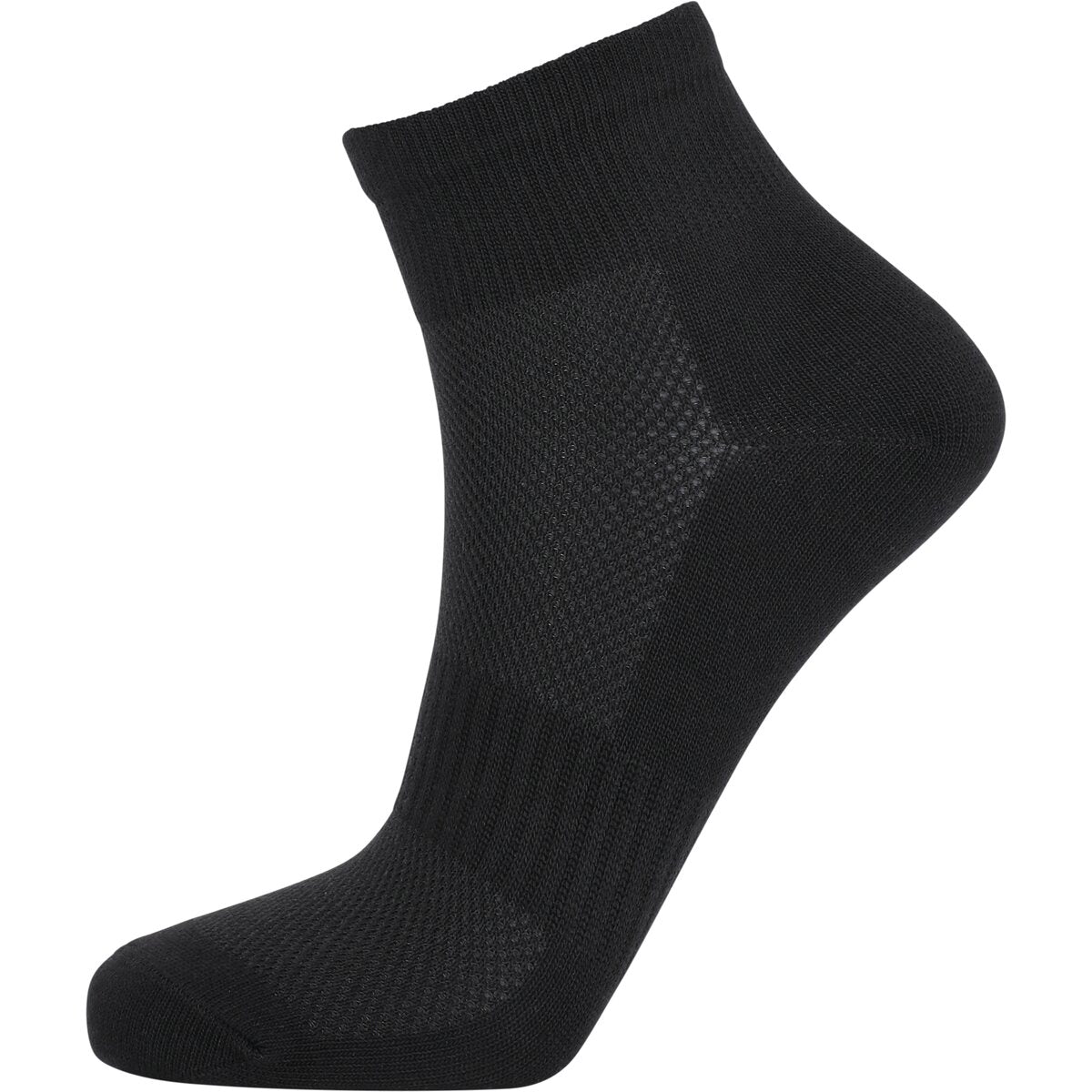 Athlecia Comfort-Mesh Sustainable Quarter Cut Sock 3-Pack - Black 1 Shaws Department Stores