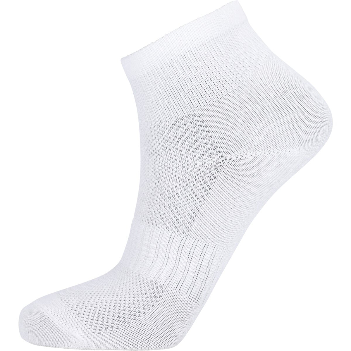 Athlecia Comfort-Mesh Sustainable Quarter Cut Sock 3-Pack - White 1 Shaws Department Stores