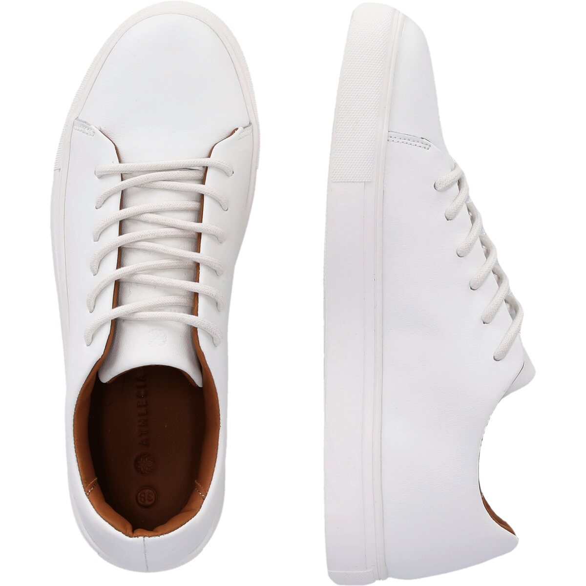 Athlecia Christinia Classic Sneakers - White 4 Shaws Department Stores