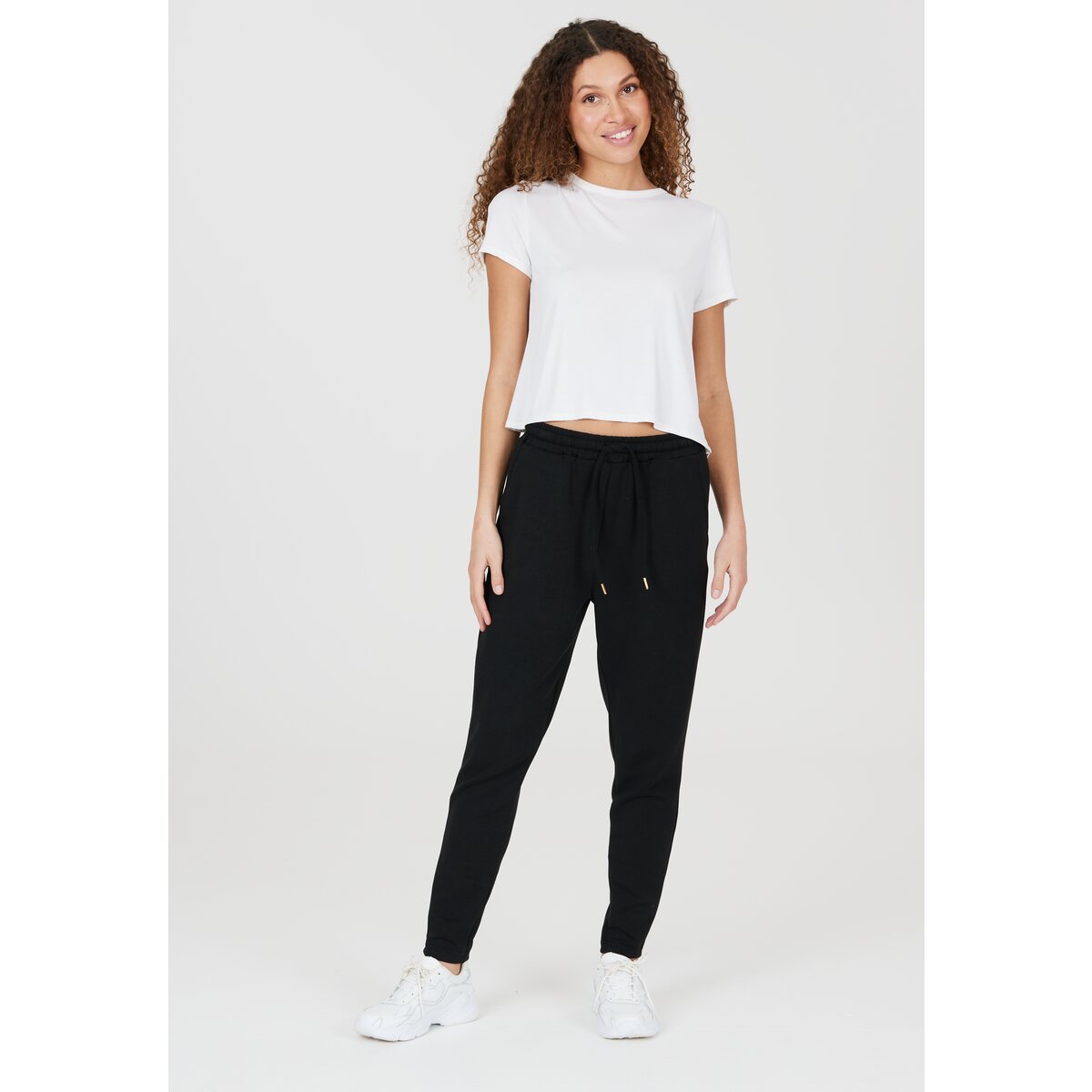 Athlecia Jacey V2 Womenswear Sweat Pants - Black 1 Shaws Department Stores