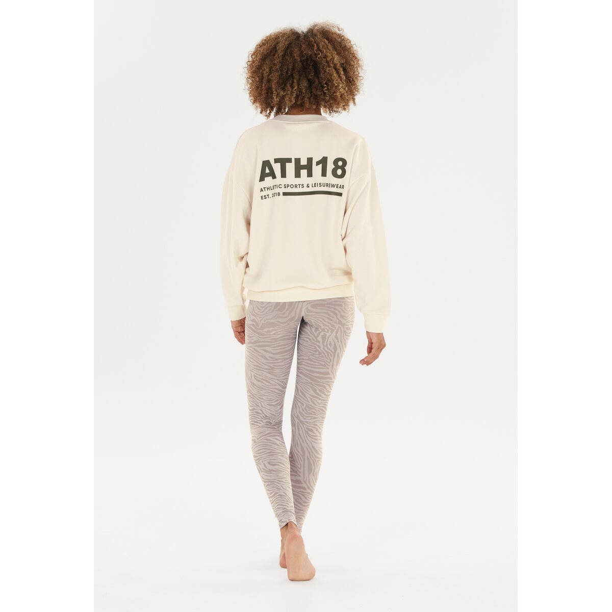 Athlecia Naomi Womenswear Crew Neck - White 4 Shaws Department Stores