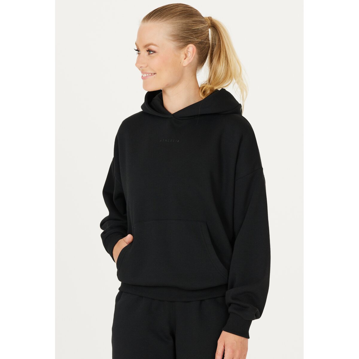 Athlecia Ruthie Hoody - Black 1 Shaws Department Stores