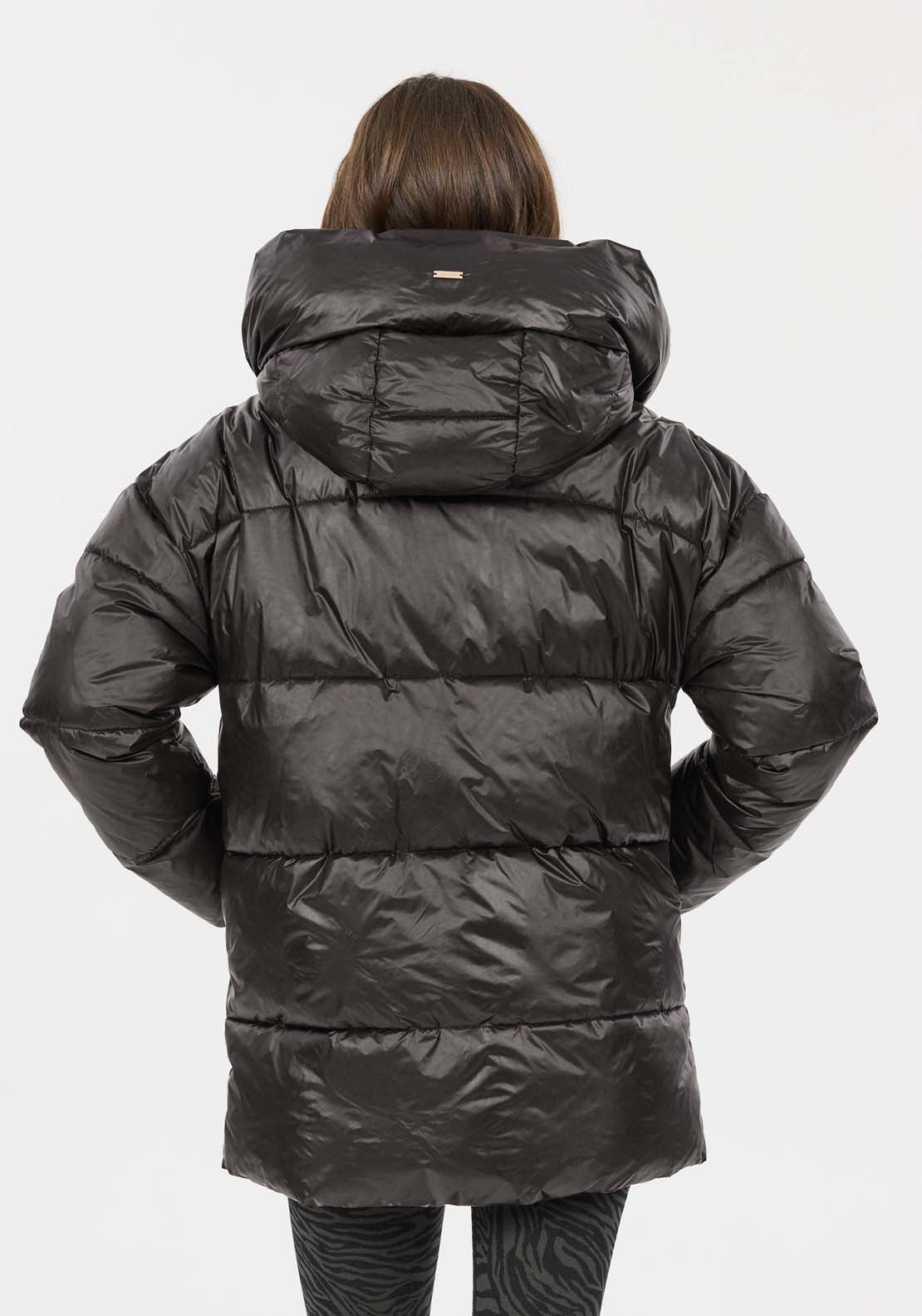 Athlecia Moriarty Puffer Jacket - Black 3 Shaws Department Stores