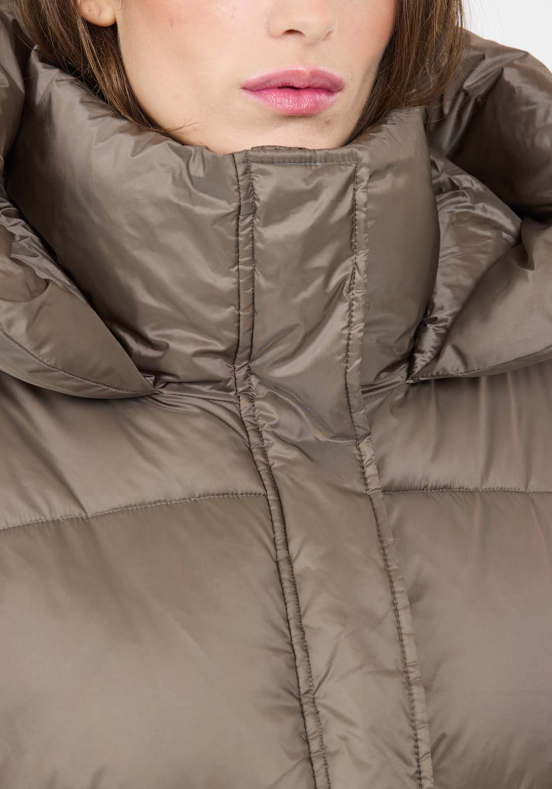 Athlecia Moriarty Puffer Jacket - Walnut 6 Shaws Department Stores