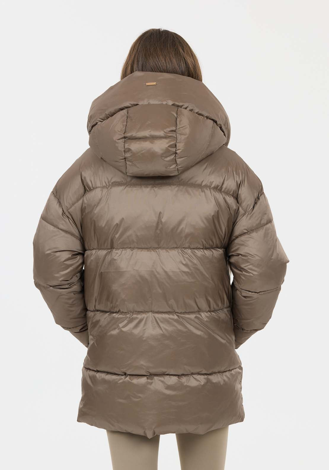 Athlecia Moriarty Puffer Jacket - Walnut 5 Shaws Department Stores