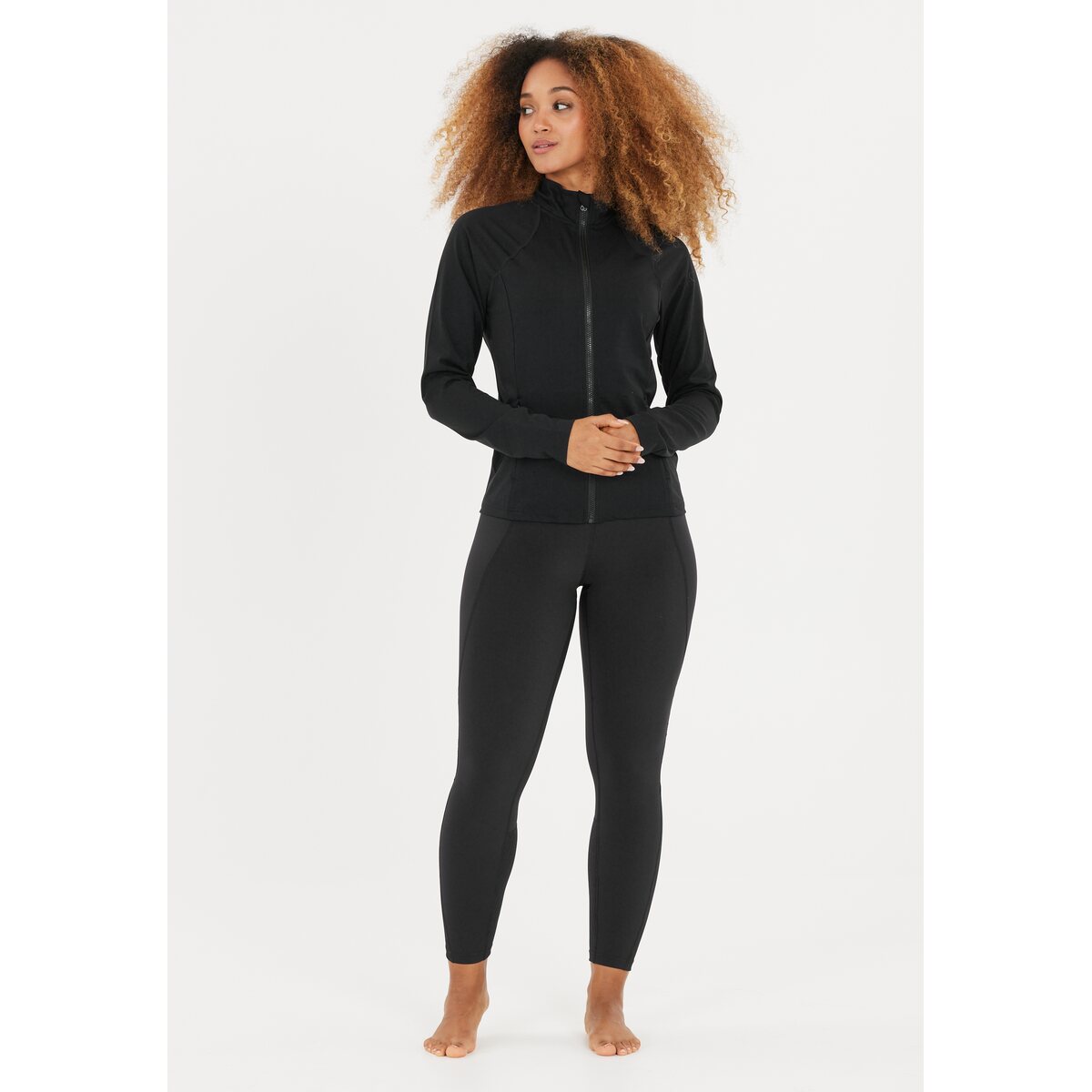 Athlecia Nikia With Full Zip - Black 2 Shaws Department Stores