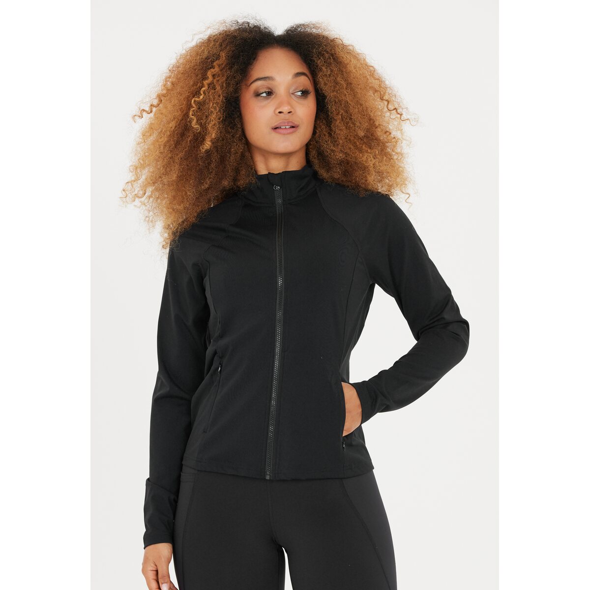 Athlecia Nikia With Full Zip - Black 1 Shaws Department Stores