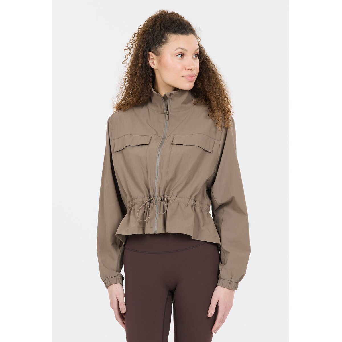 Athlecia Hero V2 Jacket - Walnut 1 Shaws Department Stores