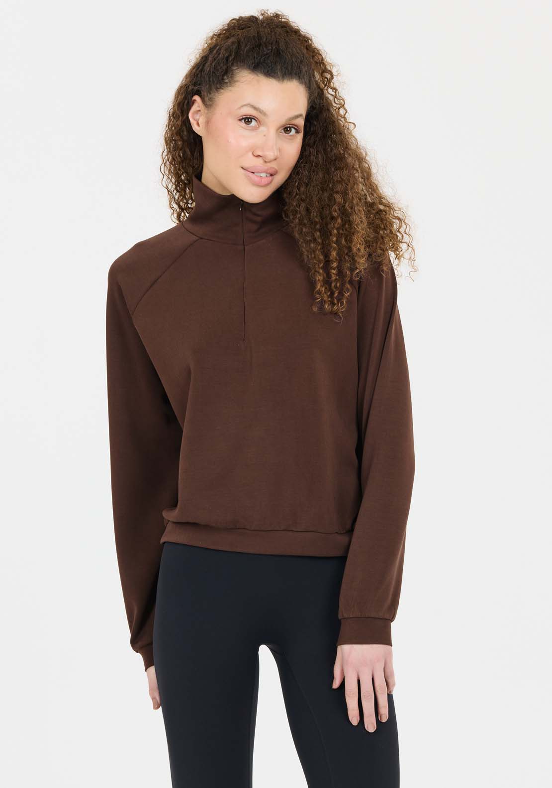 Athlecia Elaina Sweatshirt - Java 4 Shaws Department Stores