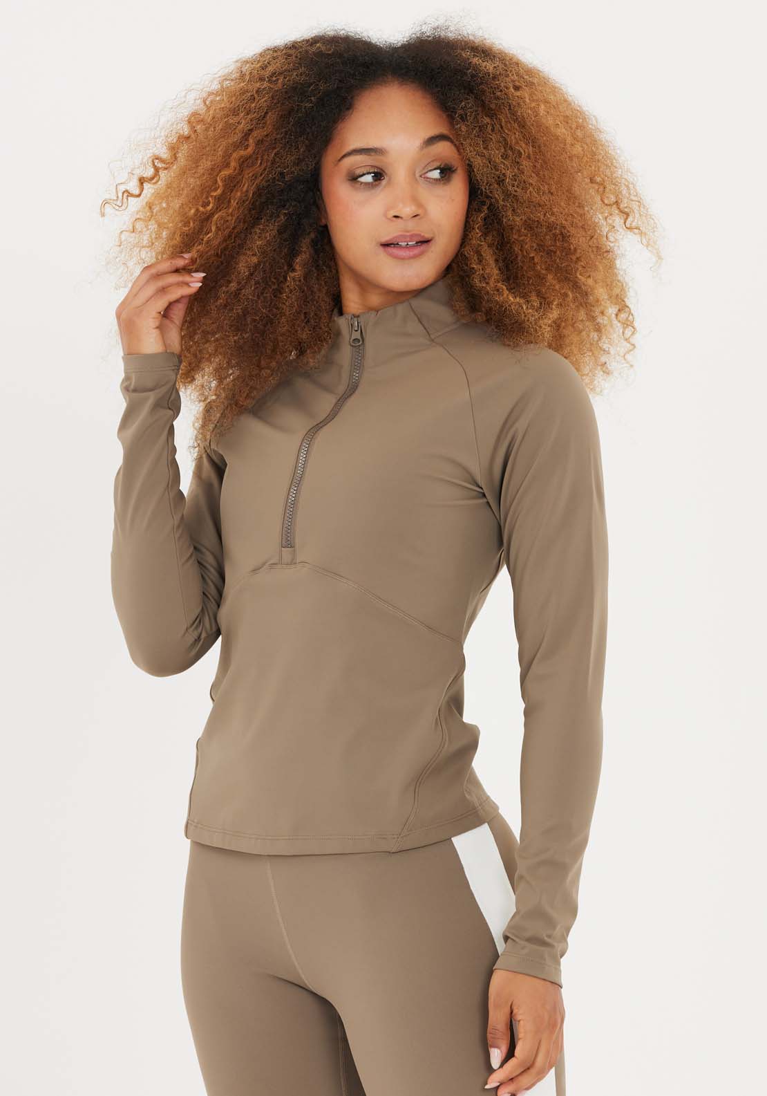 Athlecia Midory Midlayer - Walnut 1 Shaws Department Stores