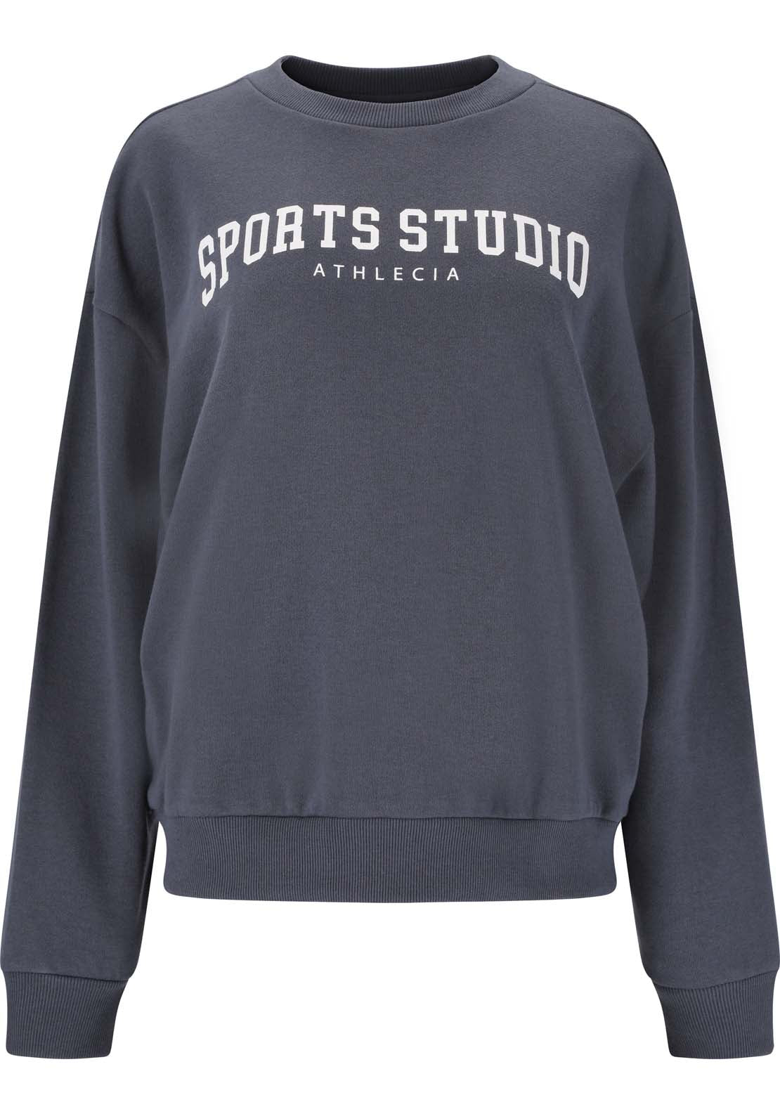 Athlecia Giannis Sweatshirt With Crew Neck - Ombre Blue 6 Shaws Department Stores